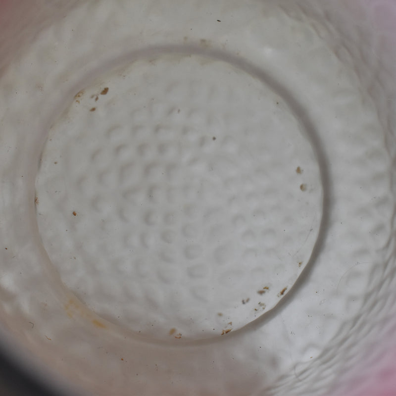 Antique pink biscuit jar