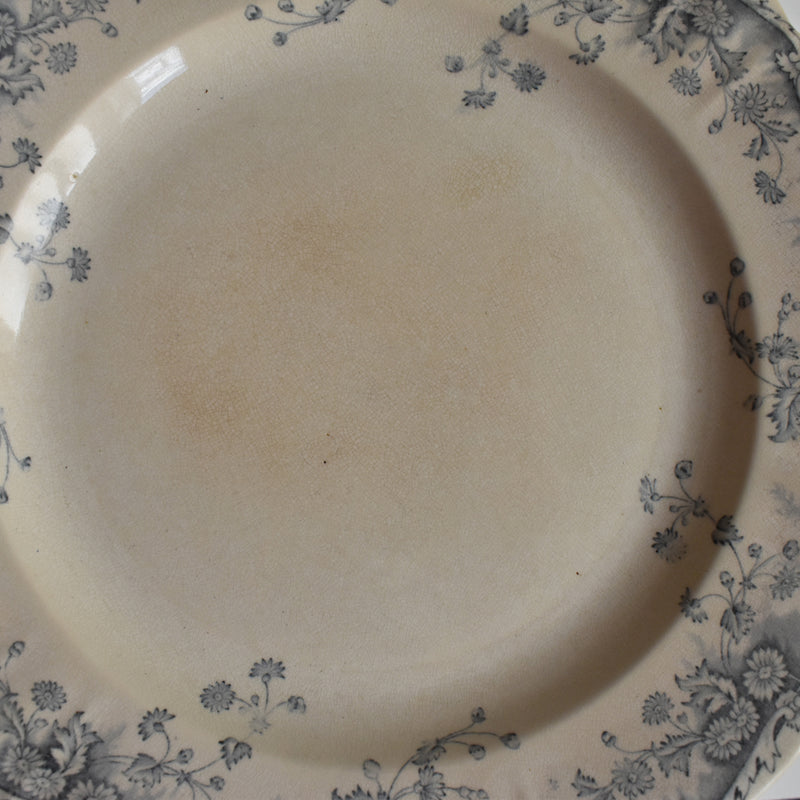 Antique Plate W.A.A.&Cie Madrid H