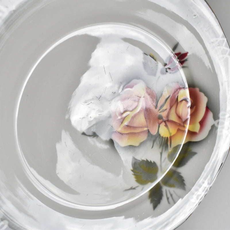 Vintage Plate Digoin Sarreguemines Odile A