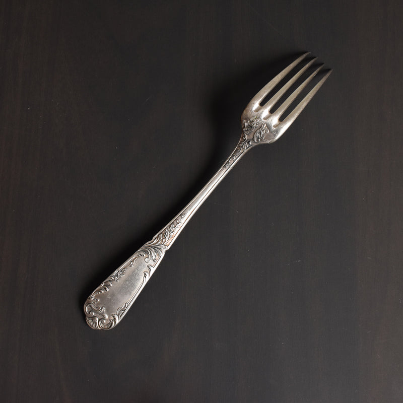 Antique Fork & Spoon Set A.V