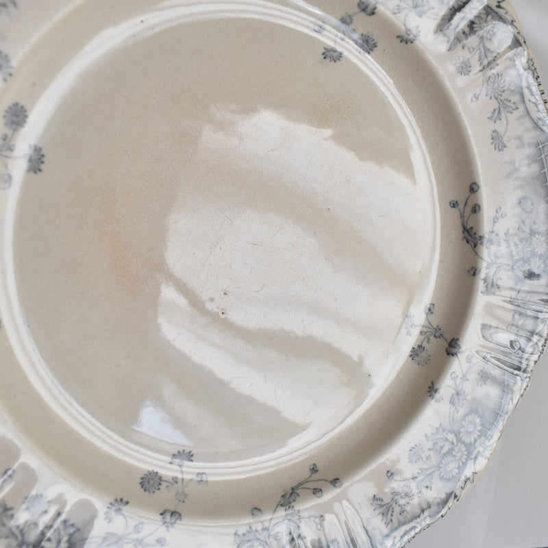 Antique Plate W.A.A.&Cie Madrid H