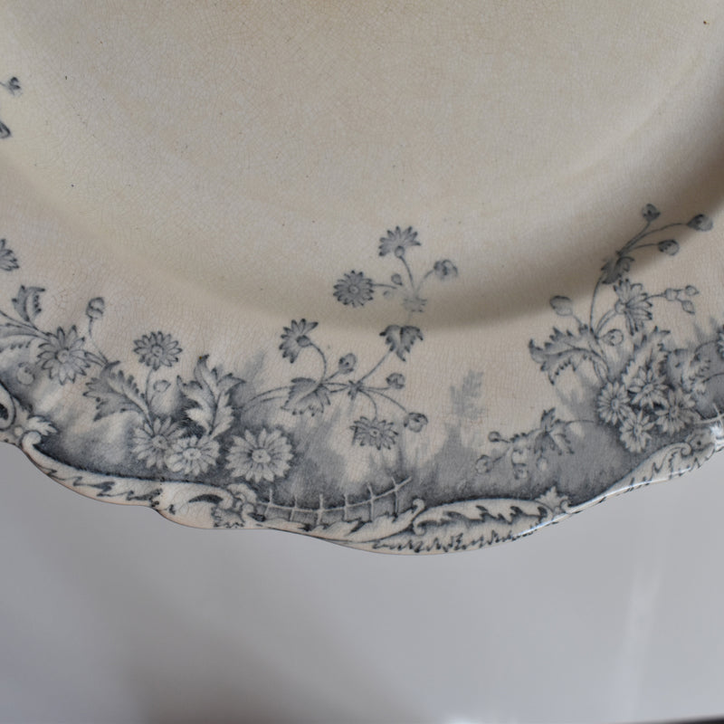Antique Plate W.A.A.&Cie Madrid H