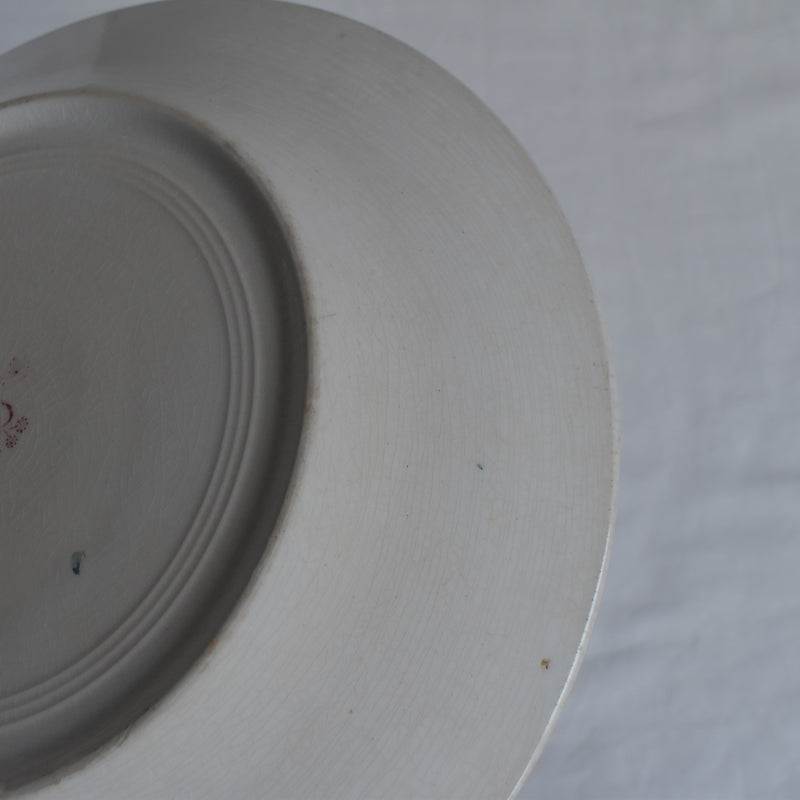 Antique Plate K&G Luneville Platane Z5