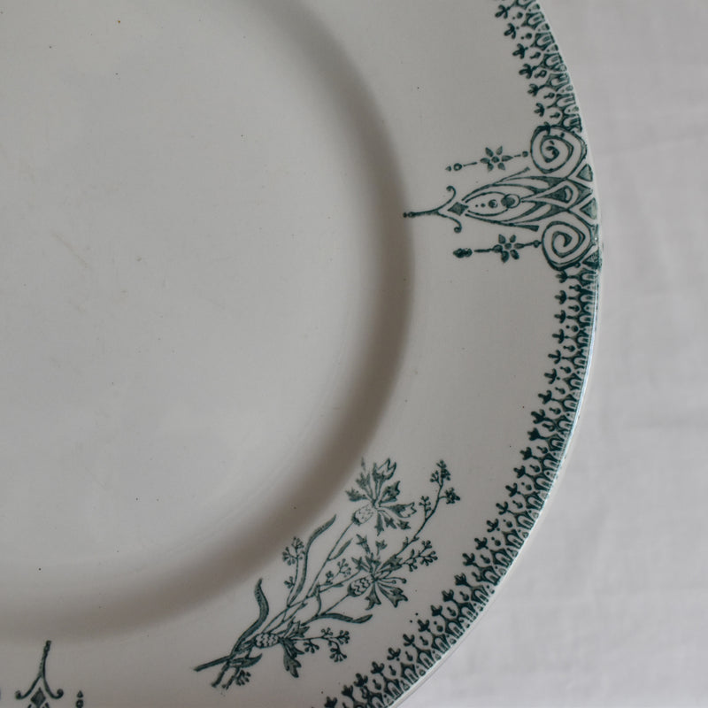 Antique plate, Saint-Amand 4003 A