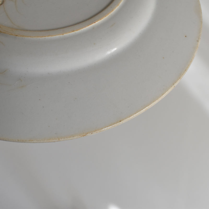 Antique Dessert Plate Gien Fauvette E
