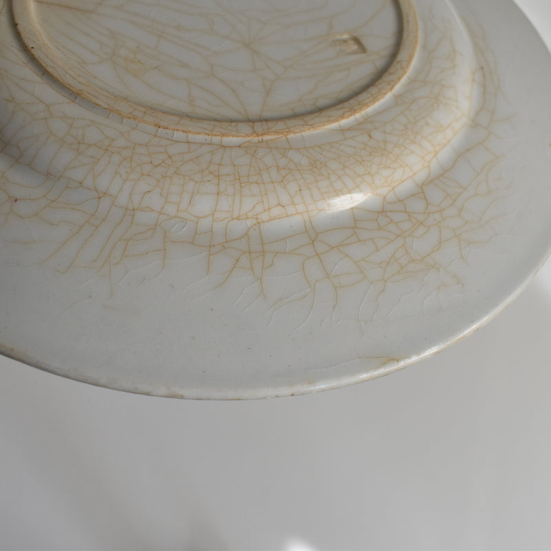 Antique Dessert Plate Gien Fauvette E