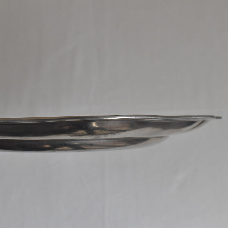 Vintage Pewter Plate 27cm