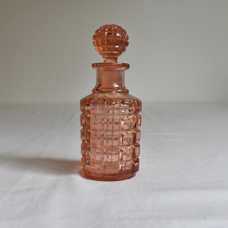 ヴィンテージピンクグラス　トワレセット