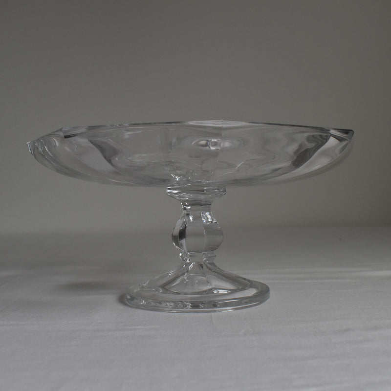 ヴィンテージガラスコンポティエ