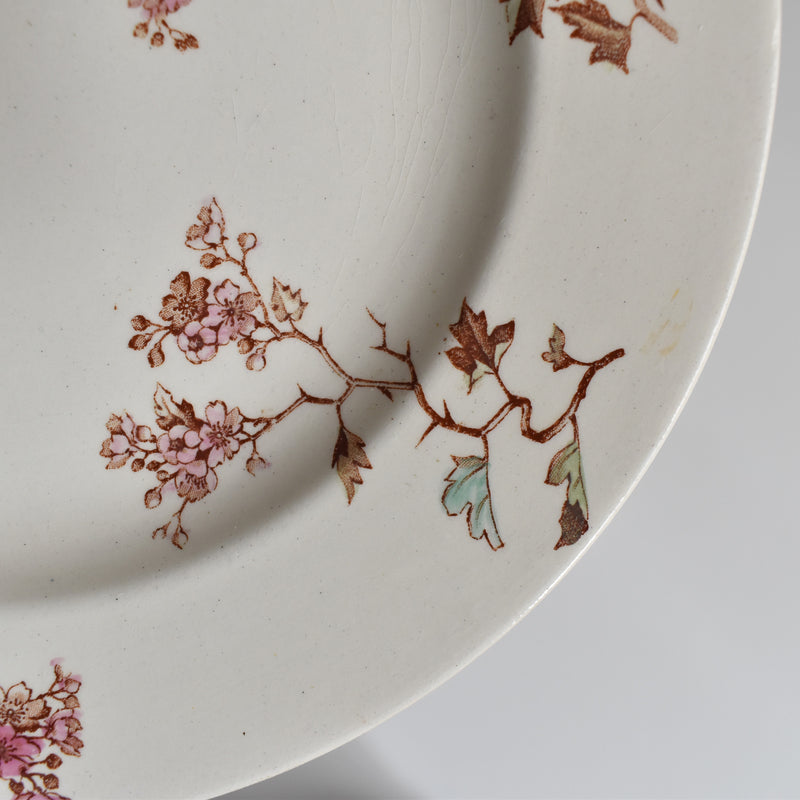 Antique Dessert Plate Lunéville Fauvette A