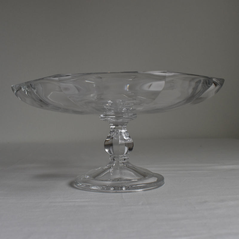 ヴィンテージガラスコンポティエ