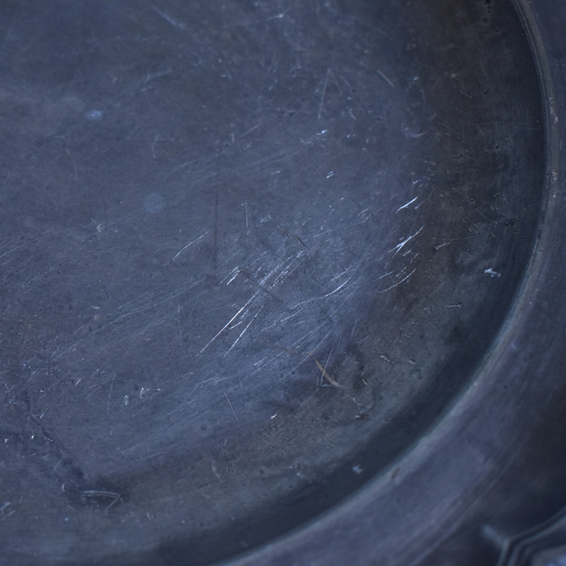 Pewter Round Plate