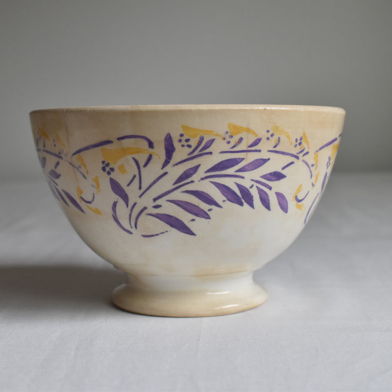 Vintage Cafe au Lait Bowl Digoin & Sarreguemines 1607