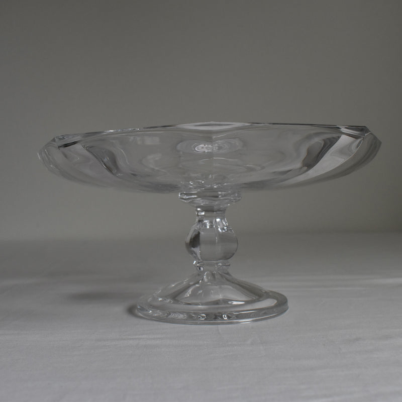 ヴィンテージガラスコンポティエ