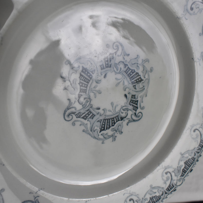 Antique Dessert Plate, Lunéville Bordure B