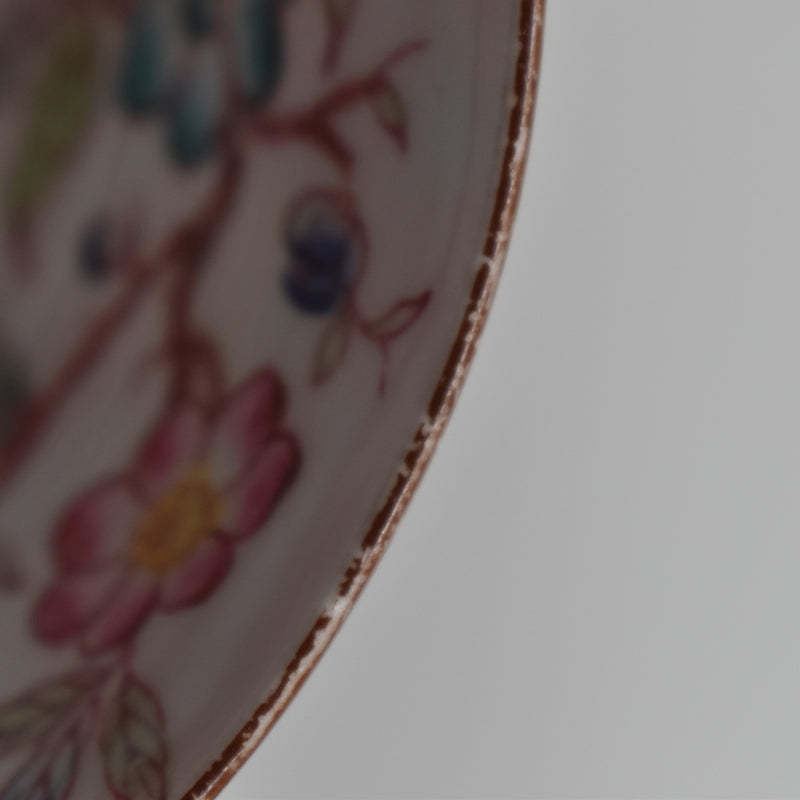 Antique Chocolate Cup & Saucer Sarreguemines Minton 216