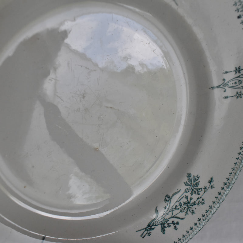 Antique plate, Saint-Amand, 4003 B