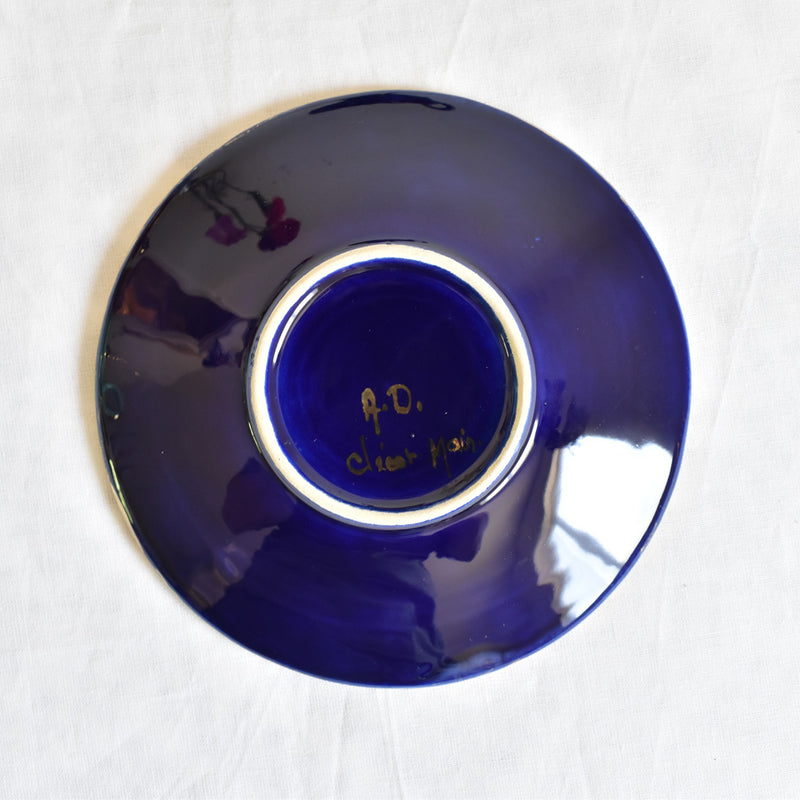 ア.ドラサンヴァル A.Dressinval コーヒーカップ＆ソーサー ダークブルー A