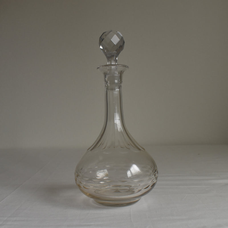 ヴィンテージ ガラスカラフェ