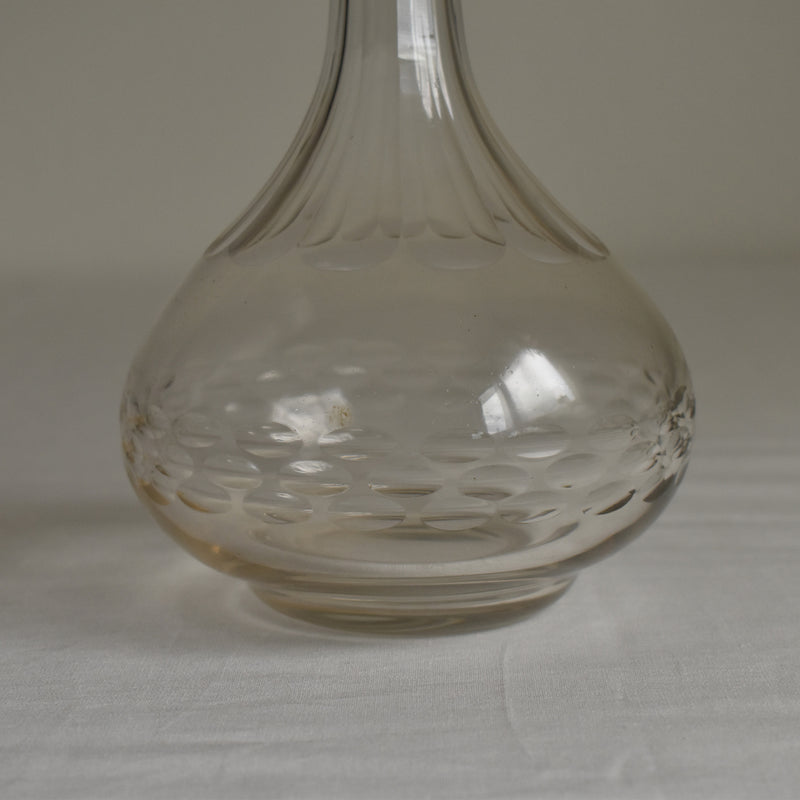 ヴィンテージ ガラスカラフェ