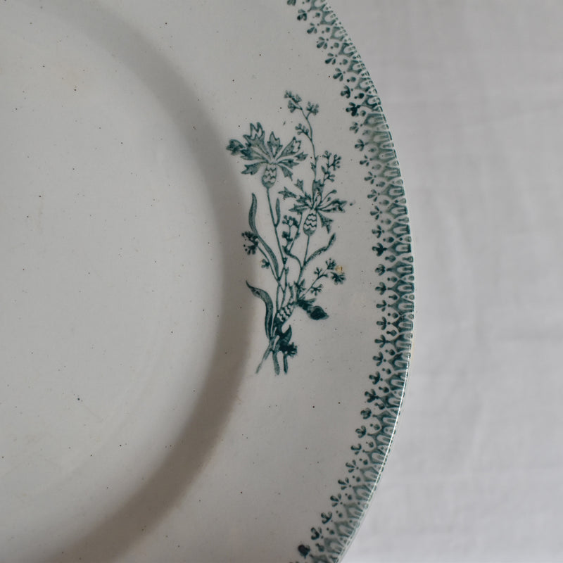 Antique plate, Saint-Amand, 4003 B