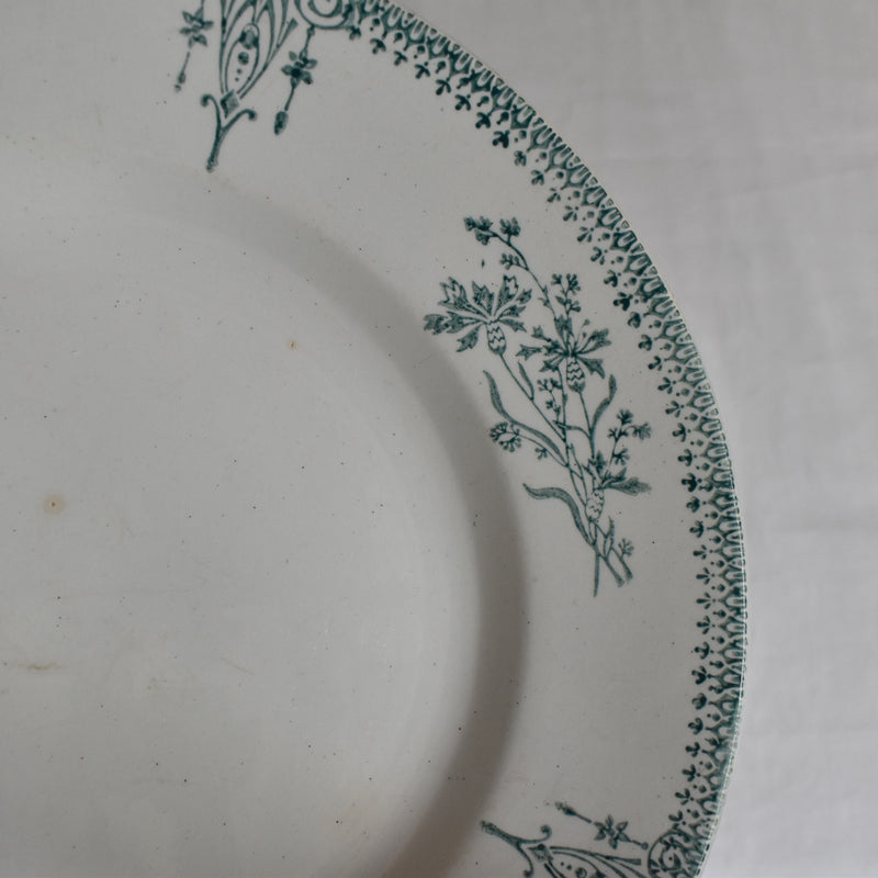 Antique plate, Saint-Amand, 4003 B