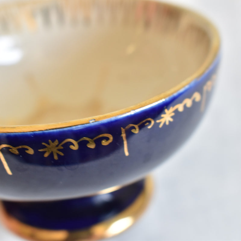 ア.ドラサンヴァル A.Dressinval コーヒーカップ＆ソーサー ダークブルー A