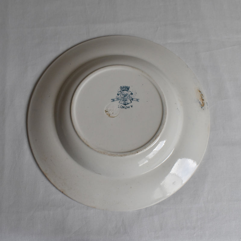 Antique Deep Plate Ronhuy Chartres