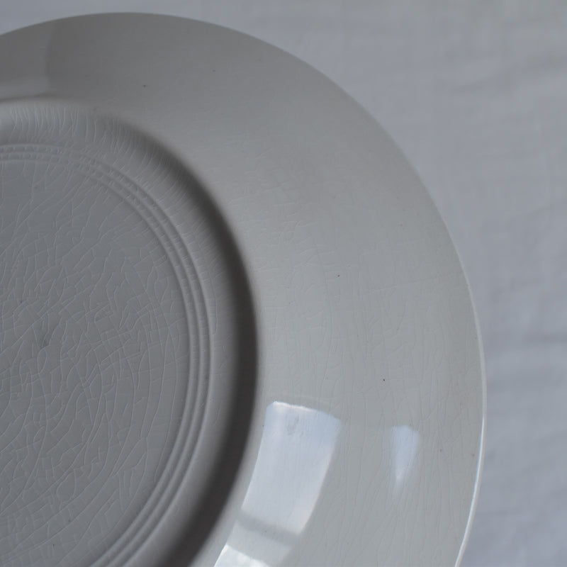 Antique Plate K&G Lunéville Platane Z6