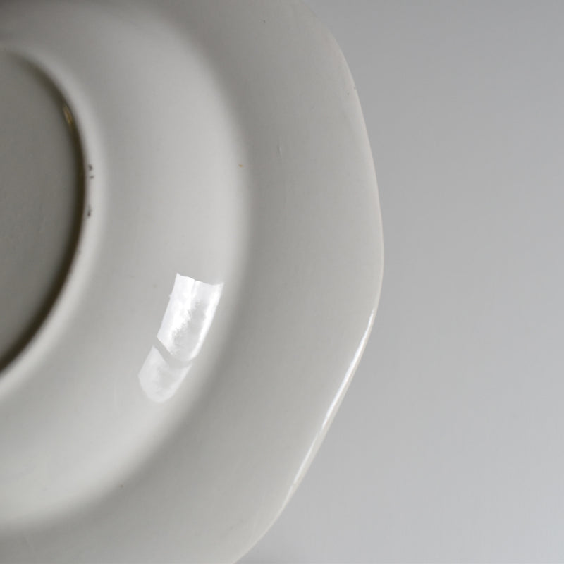 Vintage Deep Plate, Digoin & Sarreguemines, Odile A