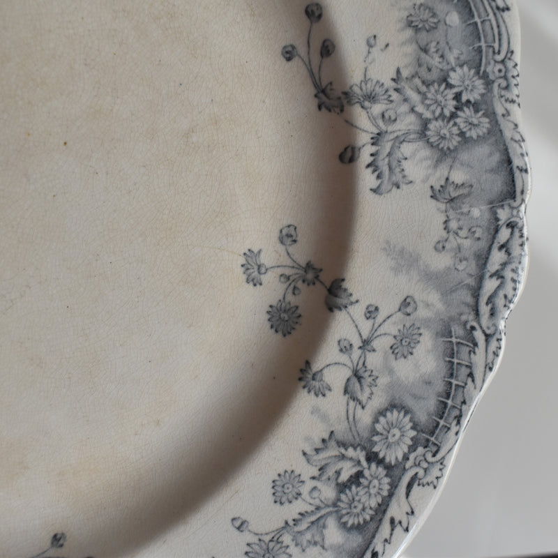 Antique Plate W.A.A.&Cie Madrid J