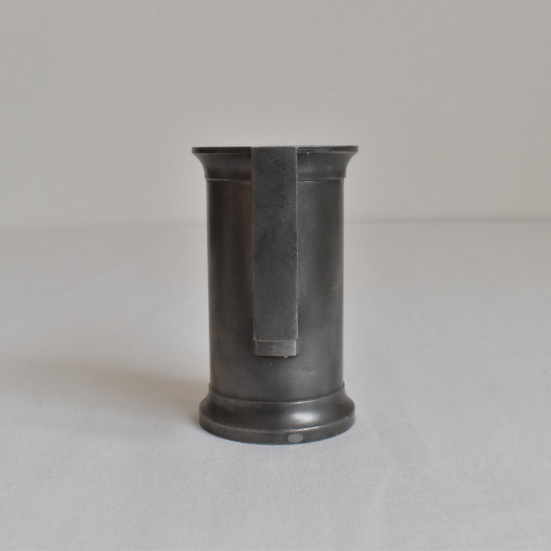 Vintage Pewter Measuring Cup, Whisky