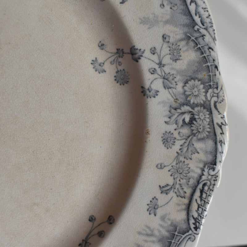 Antique Plate W.A.A.&Cie Madrid J