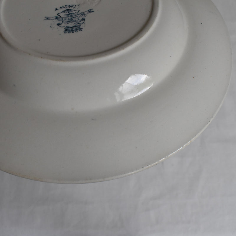 Antique Deep Plate Ronhuy Chartres