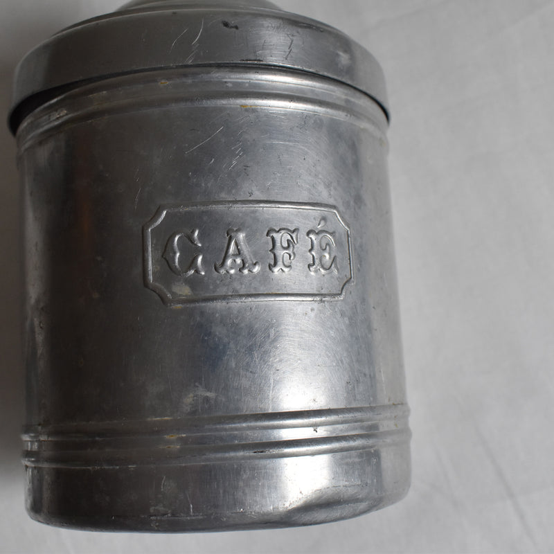 Vintage Aluminum Storage Containers, Set of 3