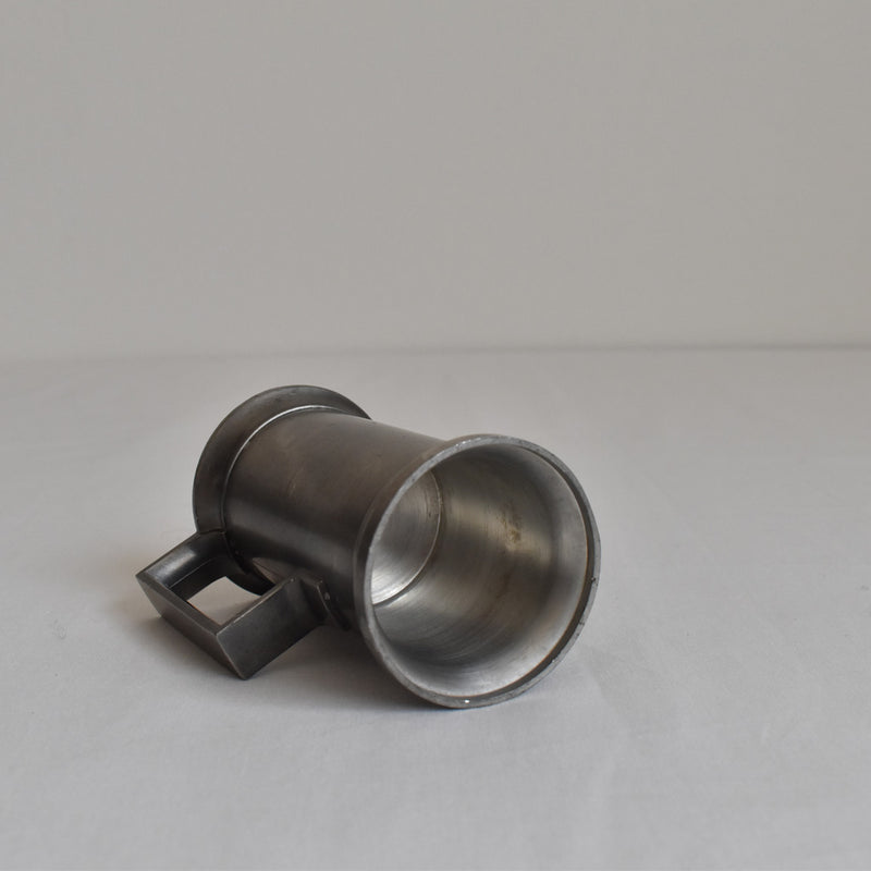Vintage Pewter Measuring Cup, Whisky