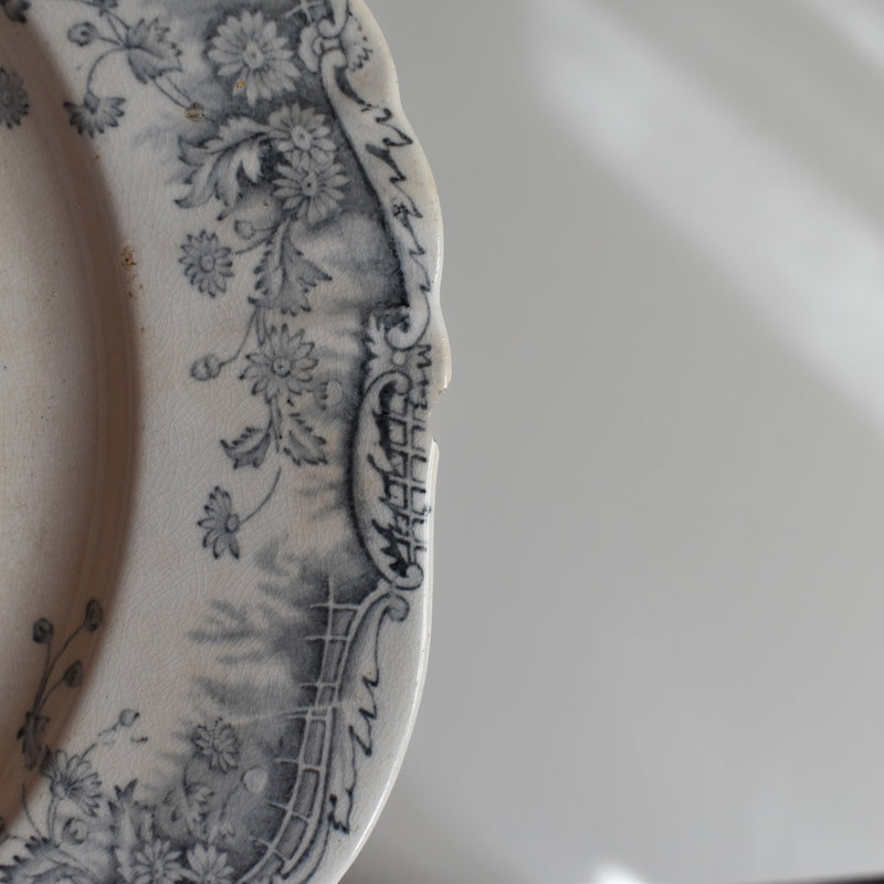 Antique Plate W.A.A.&Cie Madrid J