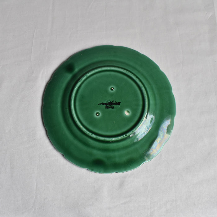 アンティークデザートプレート サルグミンヌ バルボティーヌ Vigne verte D