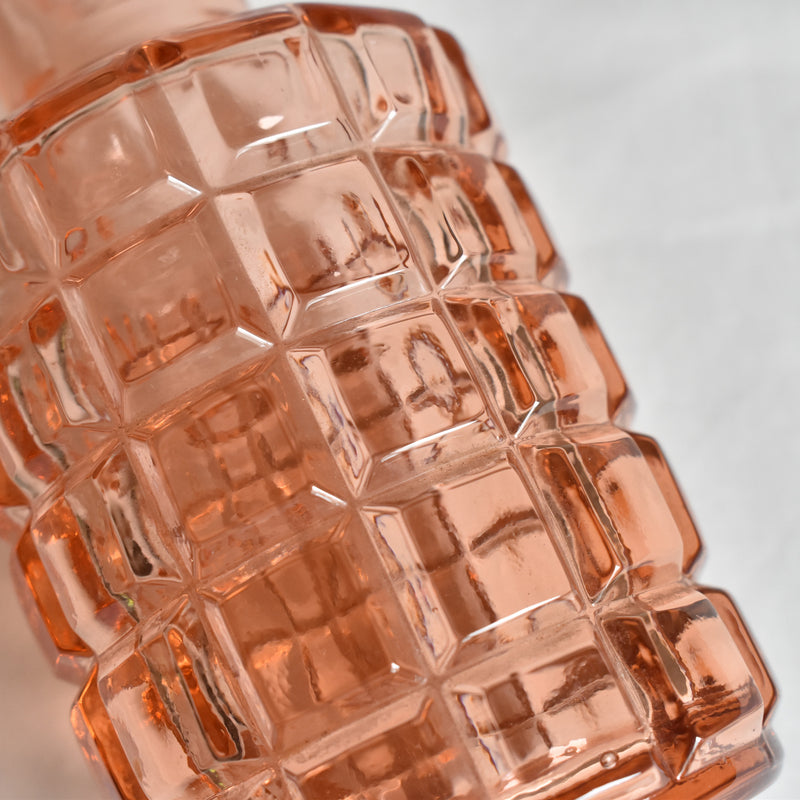 ヴィンテージピンクグラス　トワレセット