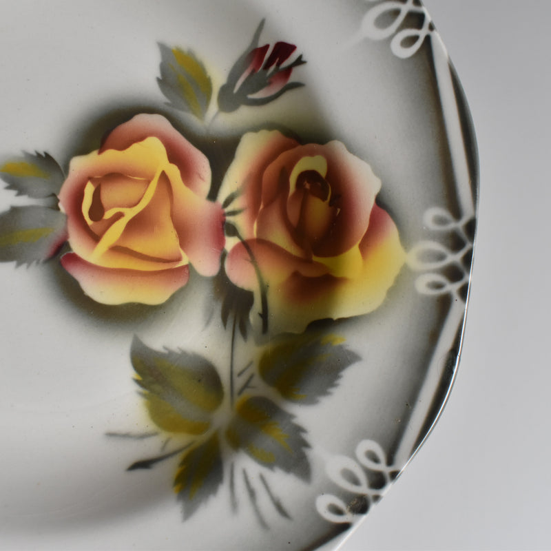 Vintage Deep Plate, Digoin & Sarreguemines, Odile A