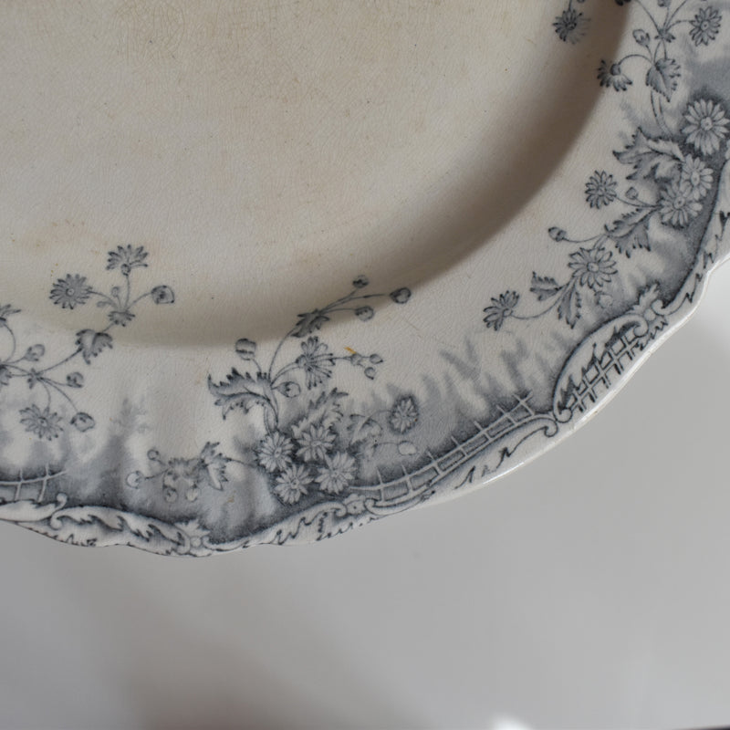 Antique Plate W.A.A.&Cie Madrid J