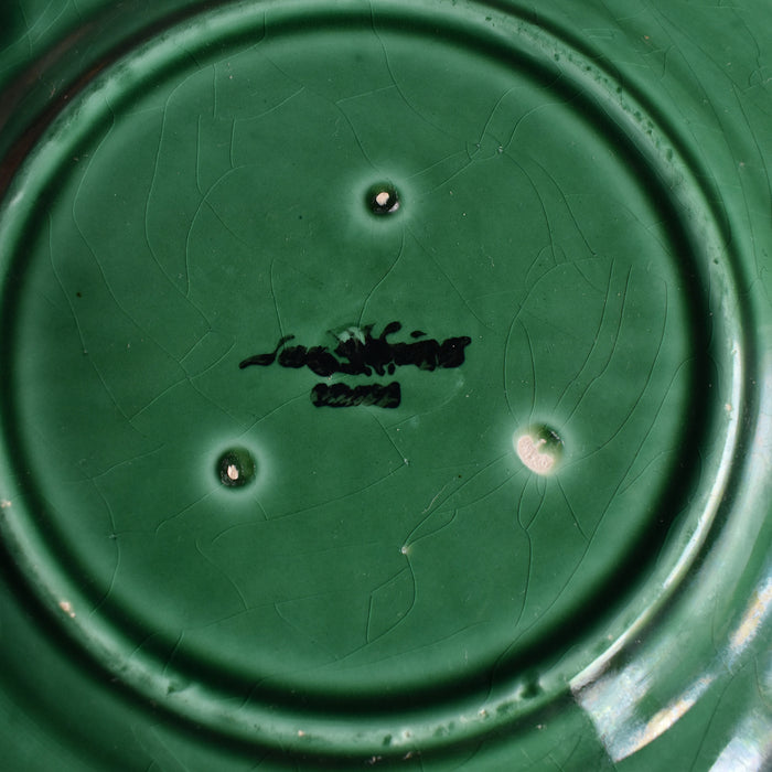 アンティークデザートプレート サルグミンヌ バルボティーヌ Vigne verte D