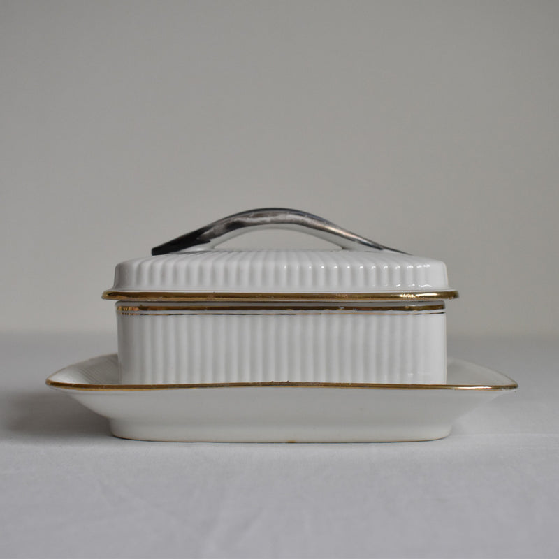 Vintage sardine case with plate, Bétoule et Legrand