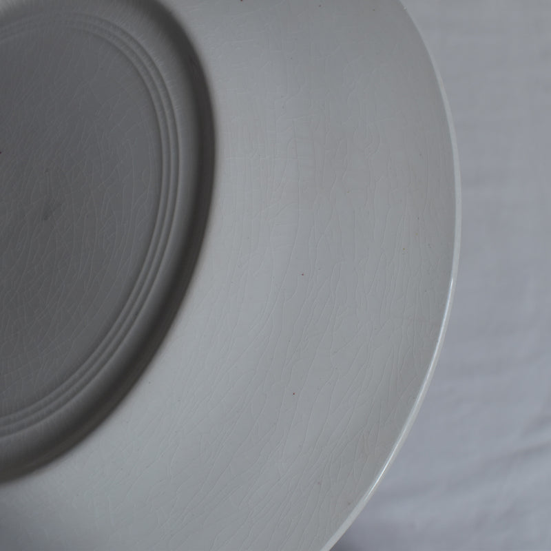 Antique Plate K&G Lunéville Platane Z6