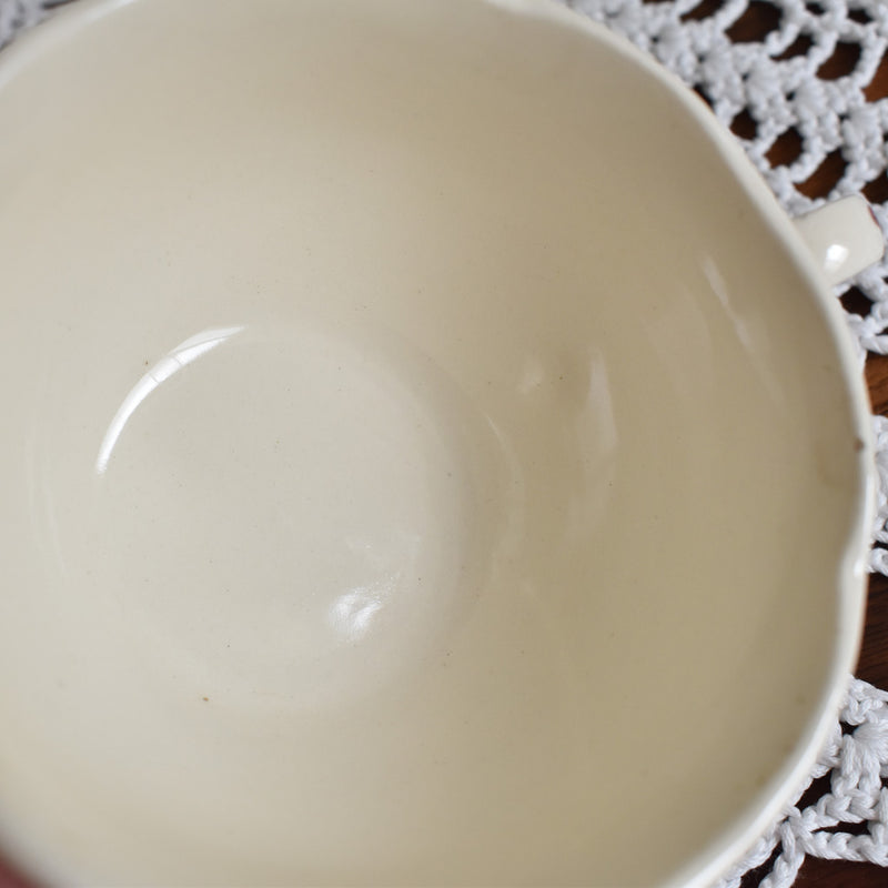 Vintage Cup & Saucer Digoin & Sarreguemines Agreste A