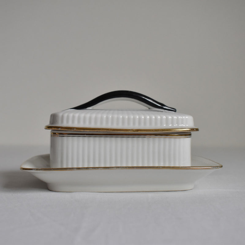 Vintage sardine case with plate, Bétoule et Legrand