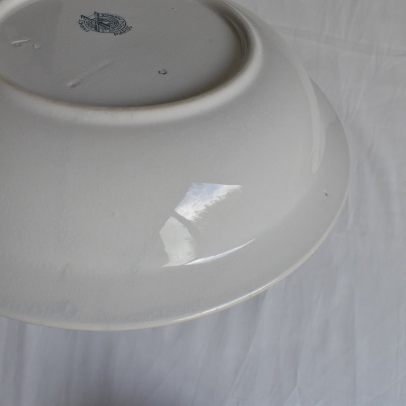 Antique Deep Plate St. Amand Maroc