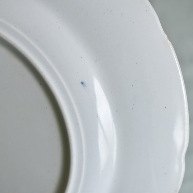 Antique Plate Lunéville Angèle A