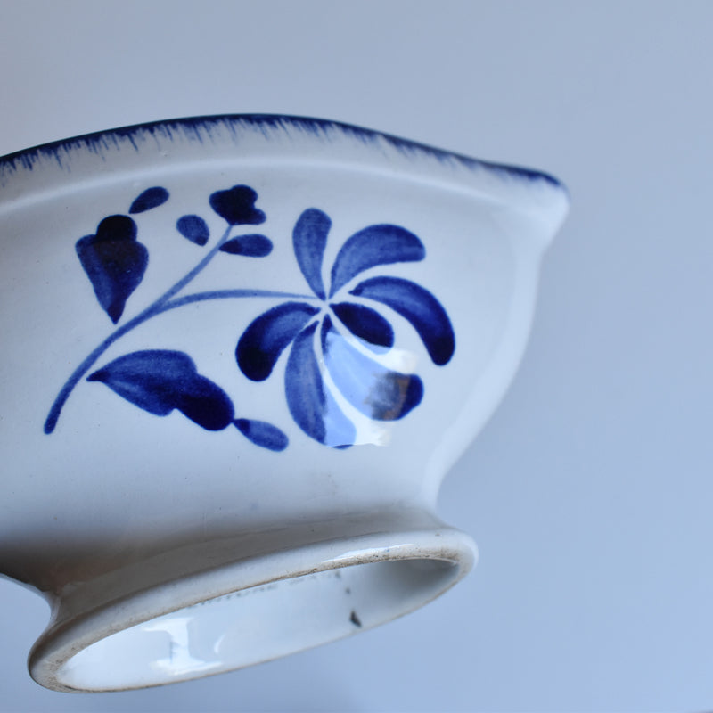 Antique Sauce Boat, Sarreguemines Thebes
