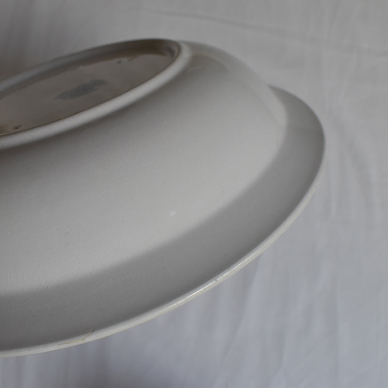 Antique Deep Plate St. Amand Maroc
